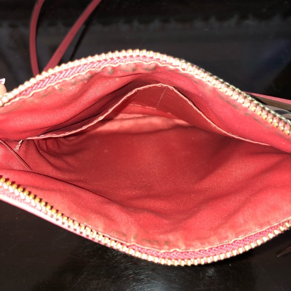 COACH Pink, Brown Messenger Crossbody Bag - Picture 4 of 5